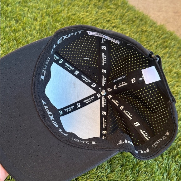 Bridgestone Black Cap hat golf - Picture 2 of 4